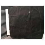 Black bath towel wrap Size L