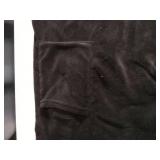 Black bath towel wrap Size L