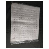 White Bath Mat with Non-Slip Suction Cups