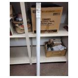 LINKCOO Roller Window Shade Grey/White 48x72