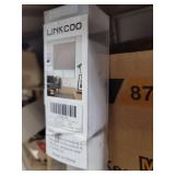 LINKCOO Roller Window Shade Grey/White 48x72