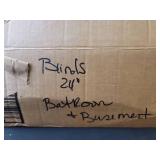 Persilux White Zebra Blind 24x64