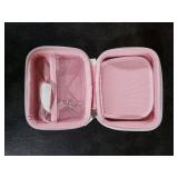 Digital Camera Case for AbergBest 21 Mega Pixels 2.7 LCD Rechargeable HD/Kodak Pixpro/Canon PowerShot ELPH 180/190/Sony DSCW800/DSCW830 Cameras, Travel Carrying Protective Case for Camera- Pink