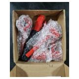 ASIEIT 4 in 1 Door Hinge Adjustment Tool, Multi-Size Hinge Gap Adjustment Wrench Tool Set for Round Bolt Standard Gauge 0.53-0.97 Inch, Stainless Steel Hinge Wrench with Rubber Handle for Repair