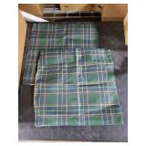 RABUSOFA Christmas Pillow Covers 18x18 Inch Set of 2 Indoor Outdoor Waterproof Scottish Tartan Plaid Classic Throw Decorative Cushion Cases for Christmas Decor Decorations Couch Patio Dark Green