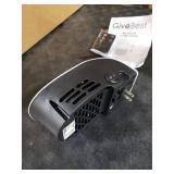 GiveBest Programmable Space Heater with LED Display, Remote Wall Outlet Electric Heater with Thermostat and Timer for Home Office Bathroom Indoor Use, Small Plug in 450 Watt Heater, ETL Listed