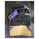 Kuoser Waterproof Dog Coat, Reversible Dog Jacket for Small Dogs, Adjustable Durable Doggie Winter Coat Warm Cozy Puppy Cold Weather Apparel from Small to Large Breed, Purple S