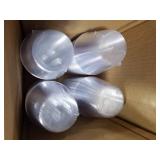 RACETOP 200 Pack 9 oz Clear Plastic Cups for Party, Disposable Clear Cup, Disposable Cups, Wine Glasses Cups, Plastic Cocktail Glasses