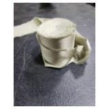 Ribbli Dusty Sage Green Silk Satin Ribbon 1.5 Inch x 30 Yard Handmade Frayed Chiffon Dusty Sage Ribbon for Gift Wrapping Wedding Invitations Bridal Bouquets Home Decor