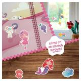 Stick4Ever Jelly Sticker Book - for Kids - Waterproof, Easy to Clean Reusable Sticker Book for Toddlers- Reusable Road Trip Activities for Kids - Stocking Stuffers for Toddlers (Wonderland)