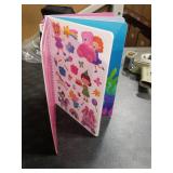 Stick4Ever Jelly Sticker Book - for Kids - Waterproof, Easy to Clean Reusable Sticker Book for Toddlers- Reusable Road Trip Activities for Kids - Stocking Stuffers for Toddlers (Wonderland)