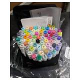 Ohuhu 72 Art Markers Set with Carrying Case