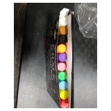 Window Chalk Markers for Glass Washable, 10 Colors Jumbo Liquid Chalk Marker with 15mm 3 in 1 Nib Thick Wide Tips, Big Chalkboard Markers, Car Paint Pen for Auto, Bistro, Mirror, Poster, Blackboards