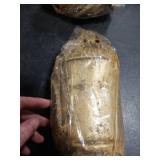 HIGHBIX Set of 3 Giant Harmony Cow Bells Huge Vintage Shabby Chic Handmade Rustic Lucky Christmas Hanging XL Bells On Rope Country Rustic (Extra Large)