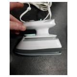 BEAUTURAL Mini Travel Steam Iron for Clothes with Dual Voltage, Temperature Control, Non-Stick Soleplate and Cord Storage, Ideal for Sewing, Quilting and Handcraft