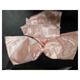 Yymobt Large Satin Big Pink Bows for Coquette Room Decor Big Pink Bow Decor for Backdrop Giant Ribbon Wall Bow for Wedding Birthday Graduation Christmas Bachelorette Party Supplies