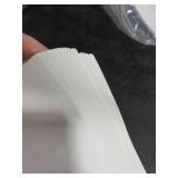 Mr-Label 8.11x2 Waterproof Matte White Water Bottle Labels for Inkjet/Laser Printer Self-Adhesive Wraparound - for Wedding Baby Shower Corporate Event (25 Sheets Total 125 Labels)