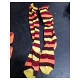 Striped Fall Colors Knee High Socks