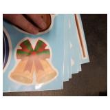 IMISHM Removable Christmas Wall Stickers - Candy Balls Ornaments Sticker for Wall, Refrigerator, Window, Door Decor