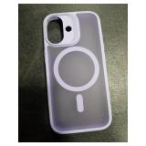 ESR for iPhone 17 Case, Camera Control, Compatible with MagSafe, Shockproof Military-Grade Protection, Magnetic Phone Case for iPhone 17, Classic Hybrid Case, Frosted Purple