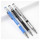 Nicpro 11 Pieces Colors 2mm Mechanical Pencil Set, 3 PCS Carpenter Drafting Pencil 2.0 mm for Art Drawing Writing Sketching Construction with 6 Tube Pre-Sharpen 2B & Color Refill, Eraser, Sharpener