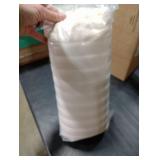 BEDELITE King Size Blanket for Bed, 300GSM Soft & Warm Fleece Blanket, Decorative and Giftable Striped Cream White Blankets for Women, Men, 108x90