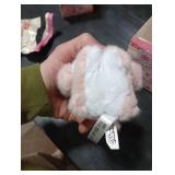 Nommi Baby Pink Plush Bear Toy OPENED FOR MODEL INFO