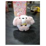 Nommi Baby Pink Plush Bear Toy OPENED FOR MODEL INFO