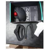 Nulea M501 Wireless Trackball Mouse, Rechargeable Ergonomic, Easy Thumb Control, Precise & Smooth Tracking, 3 Device Connection (Bluetooth or USB Receiver), Compatible for PC, Laptop, Mac, Windows.