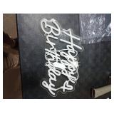 Happy Birthday Neon Sign for Party and Wall Decor,15 * 9 inch Warm White Led Neon Light Signs with USB and Dimmer Switch,Happy Birthday Sign for Backdrop