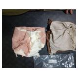 HunnmingRe 4 Pack Boho Bathroom Hand Towel 14 x 30 Inch 100% Turkish Cotton Decorative Boho Kitchen Hand Towel Farmhouse Bathroom Decor Set Absorbent Soft Guest Tea Gift(Beige, Gray, Curry, Pink)