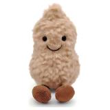 Plush Peanut Soft Toy, 6 Soft Stuffed Peanuts Plush Doll with Legs, Peanut Plushies Pillow Gifts for Kids Girlfriend Birthday