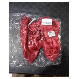 16 x 42 Inches Extra Large Christmas Satin Bows Christmas Tree Topper Decorations Xmas Tree Toppers Bows Bows for Home Wreath Wall Backdrop Birthday Wedding Party Decorations(Deep Red)