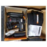 WORX Brad Nailer Cordless, 20V 18 ga Brushless Nail Gun Cordless, High Driving Power, Up to 2 into Hardwood, Narrow Nose, 3 LEDs, 3000 Nails & 20V 2.0 Ah Battery and Charger Included, PowerShare
