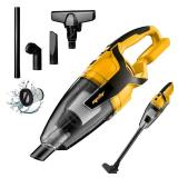 MORCLIN 120W Cordless Handheld Vacuum Cleaner Compatible with Dewalt 20v Max Battery (Tool Only) Portable for Hard Floor Carpet Car Pet Hair Cleaning