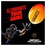 FlashCatch Light Up Football - Glow in The Dark Ball - NO 6 - Boys Gifts - Outdoor Sports, Birthday Gifts for Boys 8-15+ Year Old - Kids Teenage Youth Gift Ideas - Boy Toys Ages 8 9 10 11 12 13 14 15