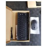 TECKNET Wireless Keyboard and Mouse Combo, Mini Cordless Computer Keyboard and Mouse Set 2.4GHz, Silent Adjustable 1600 DPI, Quiet Click, Lag-Free for Computer, Laptop, PC, Windows, Mac, Chrome OS
