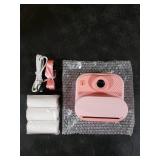 Kids Camera Instant Print: 1080P HD Digital Camera for Kids - Girls for Age 3-12 - Toddler Cameras Toys Gift for 4 5 6 7 8 9 10 11 Years Old - Cool Presents Ideals for Birthday Pink