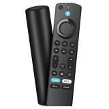 Replacement Voice Remote Fit for All Fire-Series TV Cube/Stick, Compatible with Stick 4K Max/4K/Stick/Lite/HD, Fit for All Hisense, TCL, Insignia-Toshiba-Pioneer-Omni QLED Series, Not for Roku