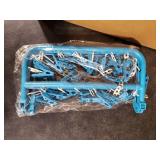 Groupcow Clip and Drip Hanger Clothes Hanger Drying Rack Clips (Blue)