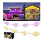 400ft RGB LED Outdoor String Lights