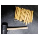 Juexica 12 Bottles Wooden Wine Rack Stackable Modular Storage Racks DIY Assembly Wine Bottle Holder for Inside Cabinet Countertop Cellar Racks(1 Pack)