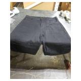 GINGTTO Mens Baggy Jorts Y2k Long Black Jean Shorts for Men 90s Wide Leg Denim Shorts Men Loose Hip Hop 36