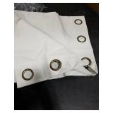 White Grommet Curtains 2pk