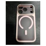 ESR for iPhone 17 Pro Case with Stand, Camera Control Cover Compatible with MagSafe, Military-Grade Drop Protection Magnetic Phone Case for iPhone 17 Pro, Frosted Bubblegum Pink