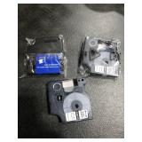 3-Pack Label Maker Tape Compatible with DYMO D1 Label Tape 45013 S0720530 Replace for D1 A45013 Refills, Black on White, 1/2 In x 23Ft, for Dymo LabelManager 160 420P 210D 280 360D PnP 220P 260P 500TS