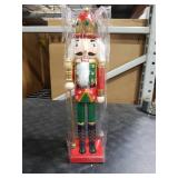 Christmas Nutcracker Soldier Figurine Decorations - 14.75H in Nutcracker Christmas Decor Traditional Soldiers Wooden Red Nutcracker Xmas Festive Gifts Farmhouse DÃ©cor for Fireplace Newman House Stu