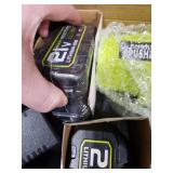 Electric Leaf Blower Cordless,580000RPM Lightweight Handheld Leaf Blower with 2 x 4.0Ah Battery and Charger,Powerful Battery Blower with 3 Extended Nozzle for Lawn Care, Patio Cleaning and Dust