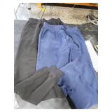 Coume 2 Pcs Women Sherpa Lined Sweatpants Winter Warm Womens Fleece Joggers with Pockets Thermal Athletic Running Pants(Black, Navy Blue,S)