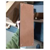 Desktop Black Glass Dry Erase Board with Wood Organizers for Small Office Supplies, Desk Whiteboard with Drawer for Home Office Cubicle, Accessories Included, Yeoux NO MARKER